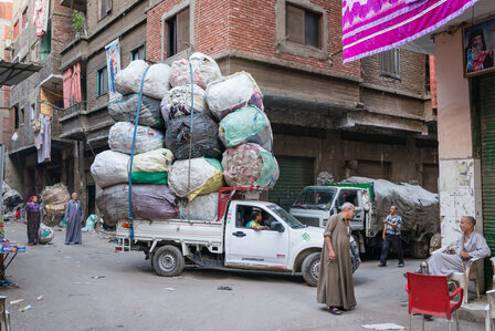 Stef Peters - Streetcorner @ Garbage city, Cairo