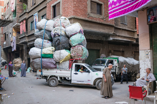 Stef Peters - Streetcorner @ Garbage city, Cairo